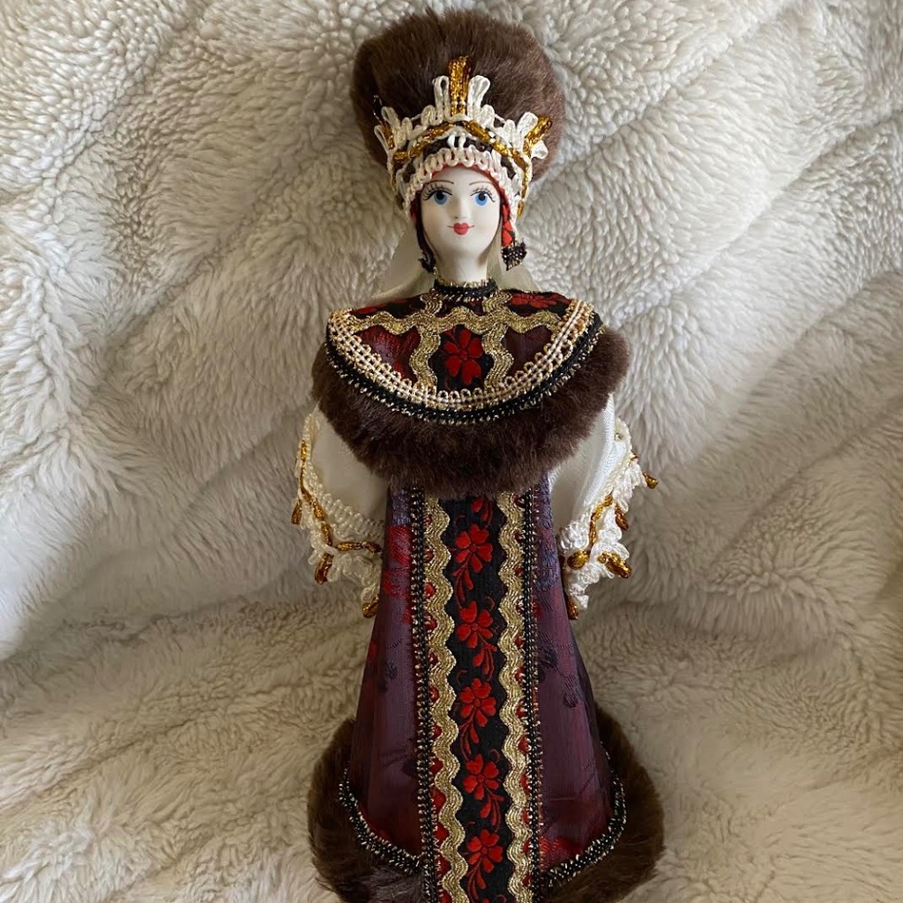 Vintage Russian Cone Doll
